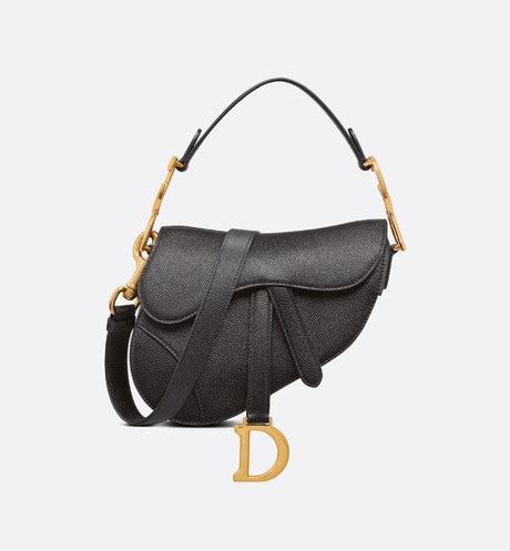 dior saddle bag nera|vintage black Dior saddle bag.